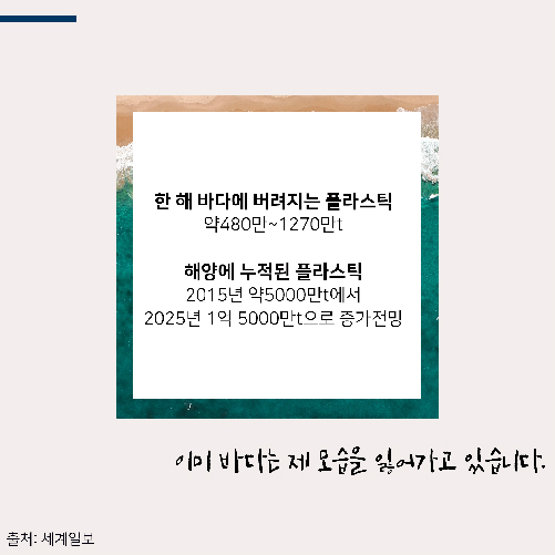 더 이상 바다가 푸르지 않다면