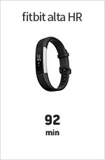 fitbit alta HR 92분